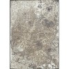 HomeRoots 3' X 5' Gray and White Abstract Non Skid Area Rug - 4 of 4