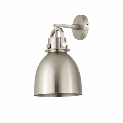Newton Bell - 1 Light Wall Sconce with Metal Shade In Industrial Style-14.5 Inches Tall and 8 Inches Wide