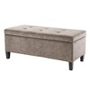 NicBex Ottoman with Storage Bench Storage Organizer Ottoman Tufted Top Soft Close Storage Bench for Entryway Bathroom Bedroom - 4 of 4