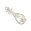Unique Bargains Rhinestones Duckbill Hair Clips Colorful 1 Pc - 4 of 4
