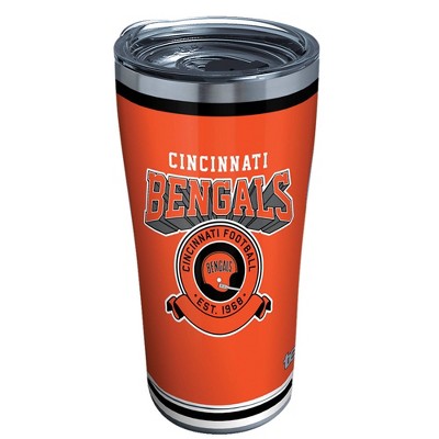 NFL Cincinnati Bengals 20oz Vintage Stainless Tumbler