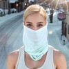 Unique Bargains Ice Silk Solid Color Face Guard 1 Pc - 2 of 4