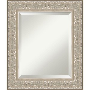 Amanti Art Luxe Beveled Framed Bathroom Vanity Wall Mirror - 1 of 4