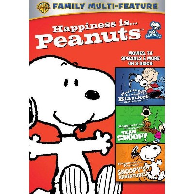 Happiness Is... Peanuts Fun Pack (DVD)(2014)