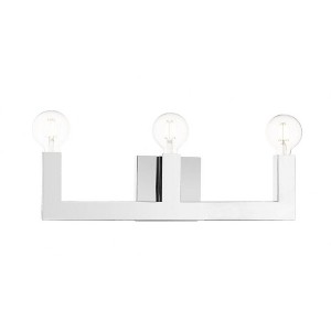 Livex Lighting Solna 3 - Light Vanity in  Polished Chrome - 1 of 4