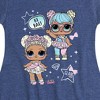 Girls' - LOL Surprise! - LOL Hi Bae! Fit & Flair Cap Sleeve Dress - 2 of 3