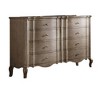 Acme Furniture 64" Chelmsford Dresser Antique Taupe: 8-Drawer Wood Storage for Bedroom, No Assembly Required - 3 of 4