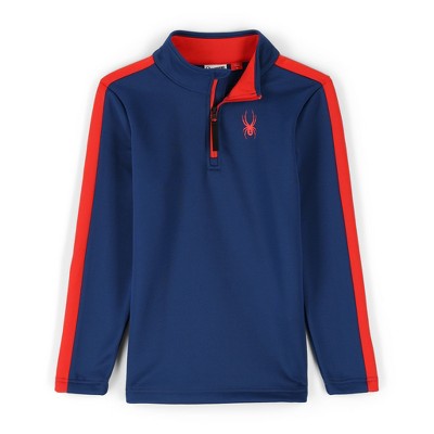 Spyder Boys Digital Half Zip T-neck