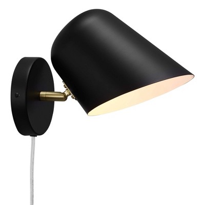 Modway Briana Swivel Wall Sconce – Modern Industrial Wall Light Fixture with Adjustable Arm and Brushed Finish