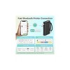 Nelko P21 Bluetooth Label Printer Black 14x40mm 100pc Roll and 14x40mm 180pc Roll - 3 of 4