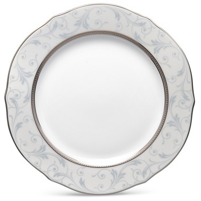 Noritake Regina Platinum Scalloped Accent Plate