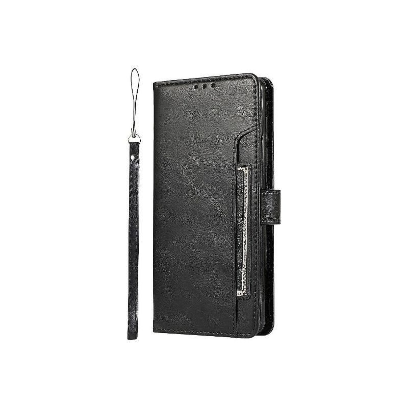 SaharaCase Leather Folio Wallet Case for Google Pixel 8 Pro Black (CP00528), 1 of 7