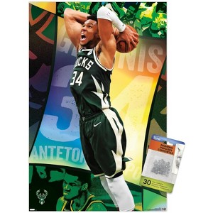 Trends International NBA Milwaukee Bucks - Giannis Antetokounmpo 21 Unframed Wall Poster Prints - 1 of 4