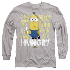 Men’s Minions  Kevin Hungry Long Sleeve T-Shirt - 1 of 4