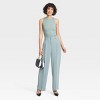 Women's Slim Fit Ribbed Tank Top - A New Day™ - 3 of 4