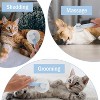 BABYYER Pet Grooming Brush - Gentle Slicker for Removing Loose Undercoat, Suitable for Cats and Dogs - 2 of 4