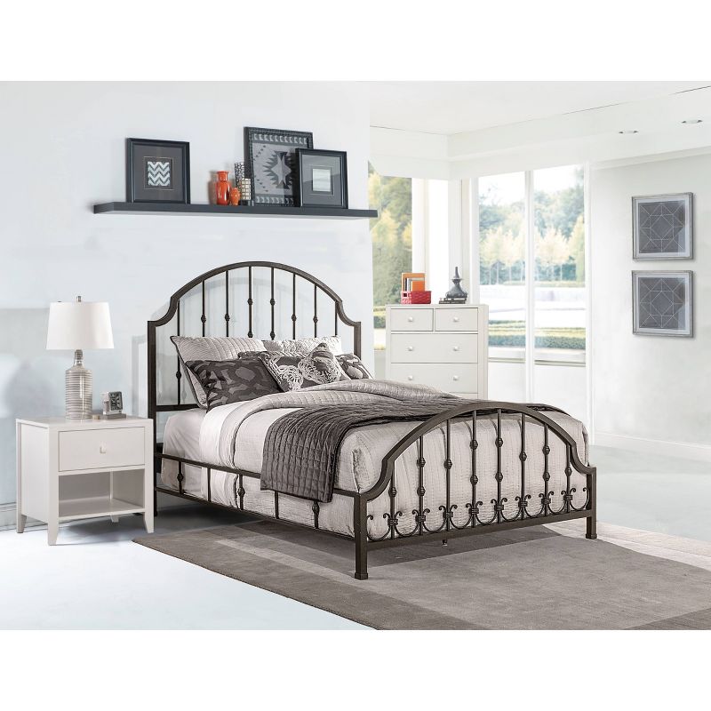 King Westgate Bed Set with Rails Included Black - Hillsdale Furniture, 3 of 12