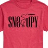 Men's - Peanuts - Skater Snoopy Short Sleeve Graphic T-Shirt - 2 of 4
