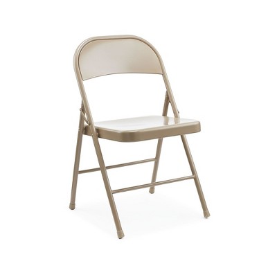 target metal folding chairs