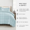 Chevron & Polka Dots Pattern Premium  3PC Duvet Cover & Shams Set, Ultra Soft, Easy Care - Becky Cameron - 3 of 4