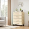 Multifunctional Drawer Storage Cabinet Bedside Table Living Room Snack Children's Toys Books - 3 of 4