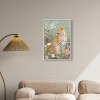 Art Remedy Leopard Spring Vintage Animal Art  Framed - 2 of 4