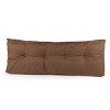 YEERSWAG Queen Size Cotton Triangular Bed Wedge Pillow Back Cushion for Headboard - 2 of 4