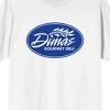 Only Murders In The Building Dimas Gourmet Deli Crew Neck Short Sleeve Men's White T-shirt - 2 of 3