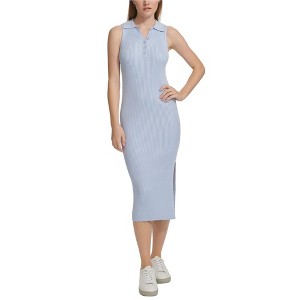 Calvin Klein Womens Collared Midi Dress - 1 of 1