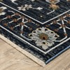 Oriental Weavers Keira KEI08 Navy / Rust Indoor Area Rug - 3'3" x 5' - 2 of 4