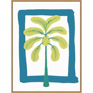 Amanti Art The New Oasis 3 by Bronwyn Baker Canvas Wall Art Print Framed - 1 of 4