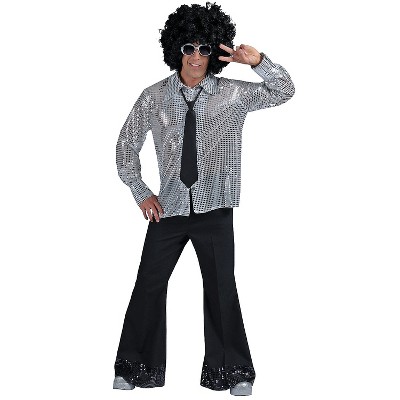 Halloween Express Womens 70s Bell Bottom Pants Costume - One Size Fits Most  - Black : Target