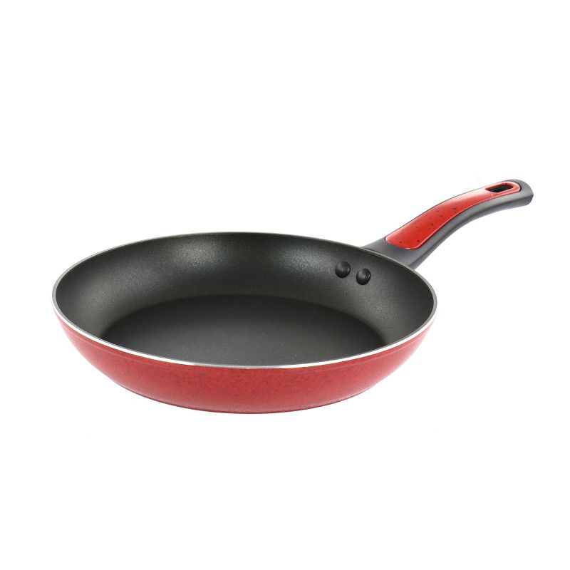 Oster Claybon 9.5 Inch Nonstick Frying Pan in Speckled Red, 1 of 6