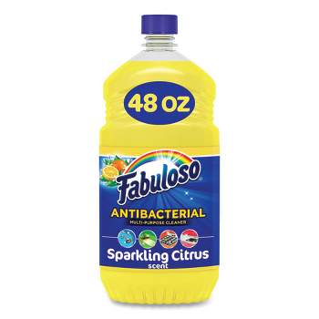 Fabuloso Antibacterial Multi-Purpose Cleaner, Sparkling Citrus Scent, 48 oz Bottle
