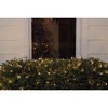 Northlight 150ct LED Wide Angle Christmas Net Lights Warm White - 24' Green Wire - image 2 of 3
