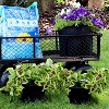 Sunnydaze Garden Grow Bag with Handles Nonwoven Polypropylene Fabric, Black, 10pc - 4 of 4