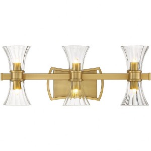 Savoy House Bennington 6 - Light Vanity in  Warm Brass - 1 of 3