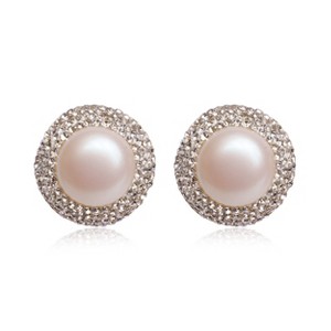 Jewels by Sunaina - PEARL Round Studs - 1 of 3