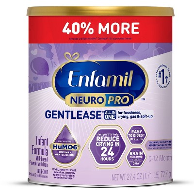 Enfamil NeuroPro Gentlease Non-GMO Powder Infant Formula 
