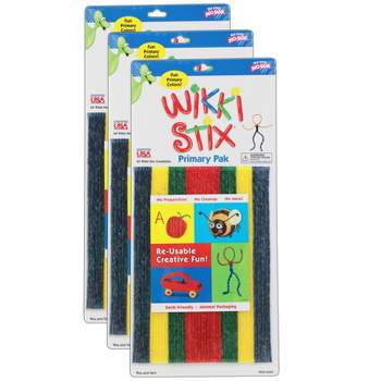  WIKKI STIX USA Fun Paks, Travel Essential for Road Trips,  Featuring USA Landmarks and Locations, Made in USA : Toys & Games