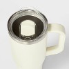 40oz Stainless Steel Straw Tumbler Cream - Embark™