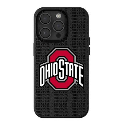 Keyscaper NCAA Big Ten Universities Text Backdrop MagSafe Compatible Cell Phone Case for Apple iPhone