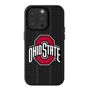 Keyscaper NCAA Text Backdrop MagSafe Compatible Cell Phone Case for iPhone 16 Plus - 1 of 4