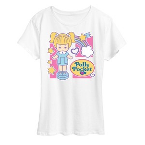 Women's - Polly Pocket - Blonde Retro Polly Doll Short Sleeve Graphic T-Shirt - 1 of 4