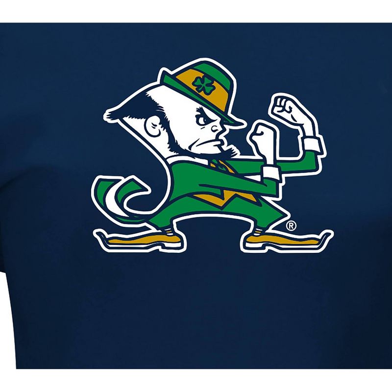 NCAA Notre Dame Fighting Irish Men's Big & Tall Short Sleeve Logo T-Shirt, 3 of 4