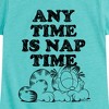 Girls' - Garfield - Nap Sketch Fitted Short Sleeve Graphic T-Shirt - 2 of 4