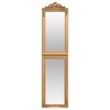 vidaXL Free-Standing Mirror Gold 17.7"x70.9" - 3 of 4