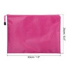 Unique Bargains Waterproof Cloth Zipper Home Office Travel File Bags 5 Pcs - 2 of 4
