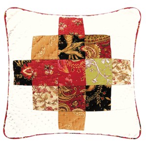 C&F Home 16" x 16" Colleen Quilted Pillow - 1 of 4