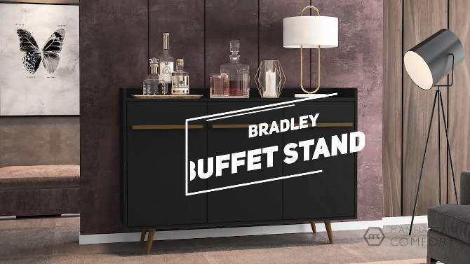 53.54" Bradley Buffet Stand - Manhattan Comfort, 2 of 10, play video